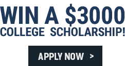 scholarship2 A banner with the words " earn a $ 3 0 college scholarship ".